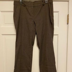 Ann Taylor brown dress pants